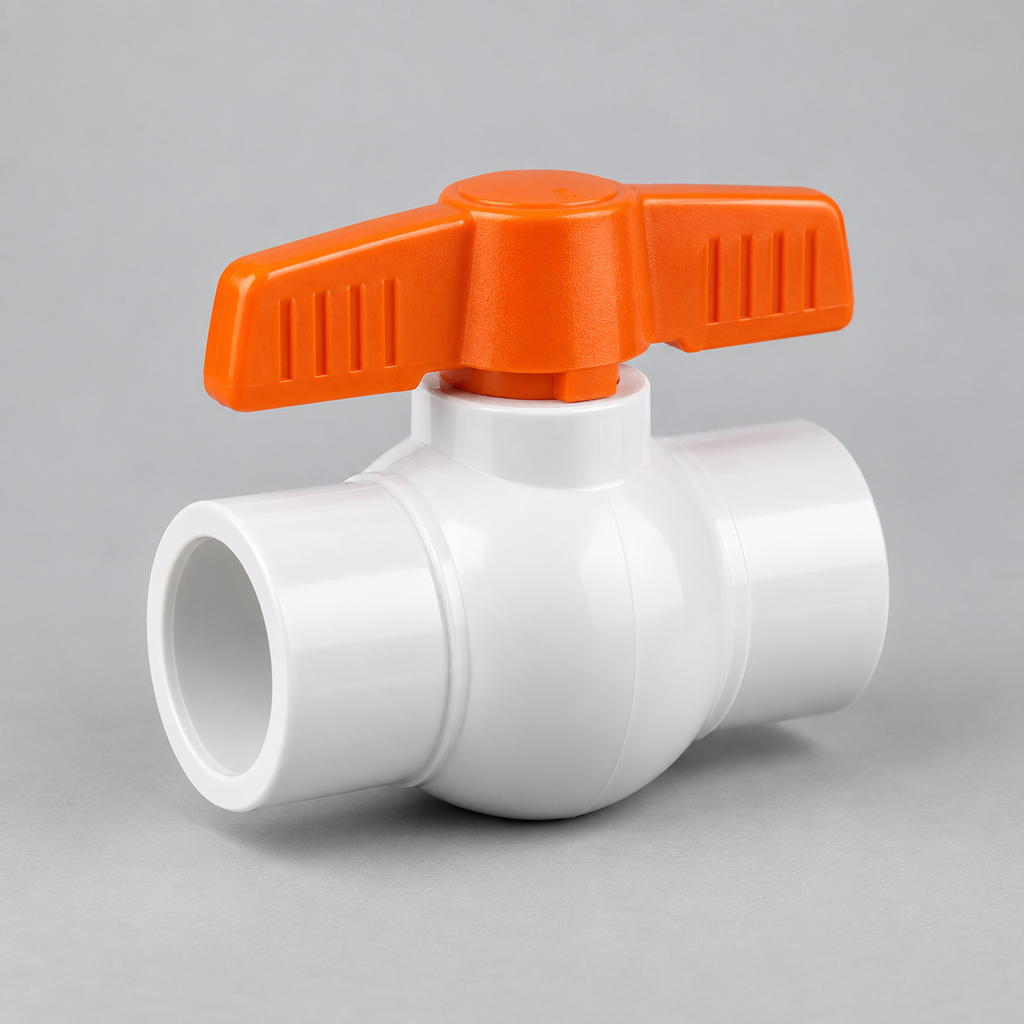 Válvula de paso PVC 1/2 pulgada · PRUEBA