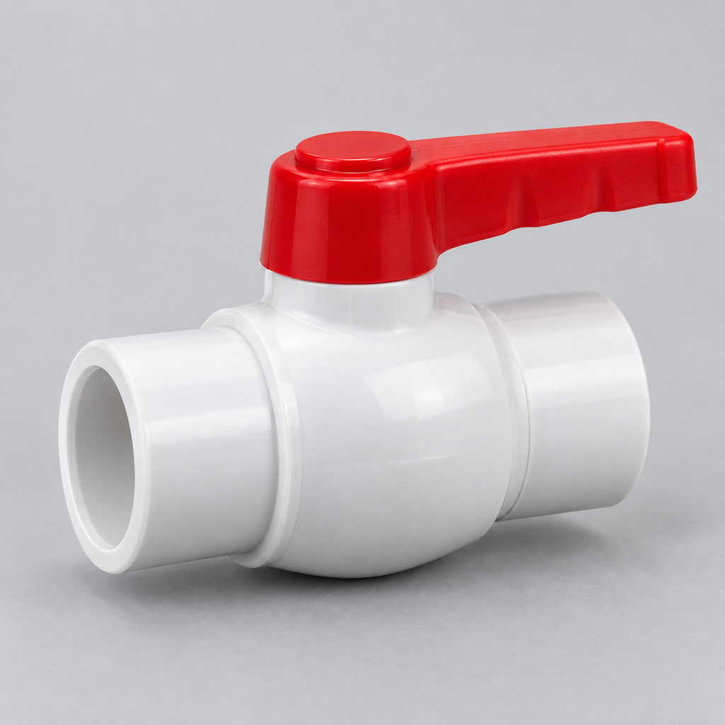Válvula de bola PVC 1/2″ · DEMO