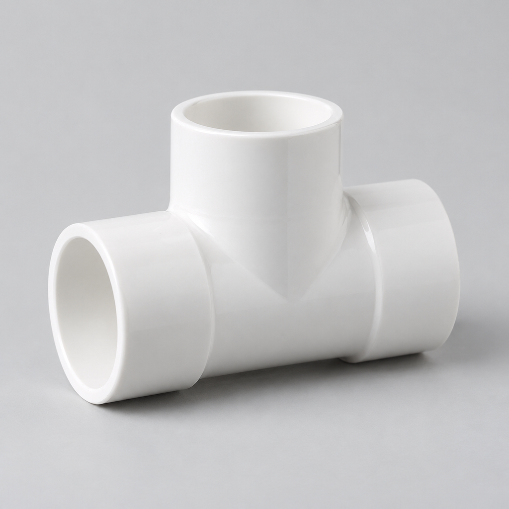Tee PVC 1/2″ · DEMO